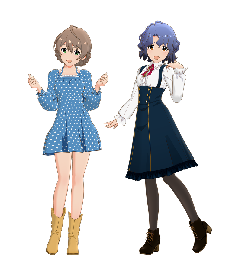 ミリシタ 風花さん むちぽよ 変身セット コラ画像 ミリシタまとめ アイドルマスター ミリオンライブ シアターデイズ