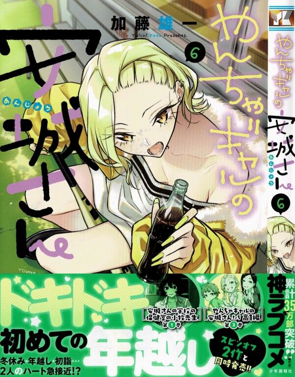 やんちゃギャルの安城さん 第6巻 新年とともにやってくるイケメン その正体は 3階の者だ