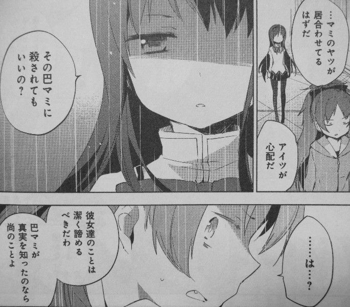 魔法少女まどか マギカ The Different Story 下巻 マミと杏子 その望みとは裏腹に 2人は向かいあう 3階の者だ