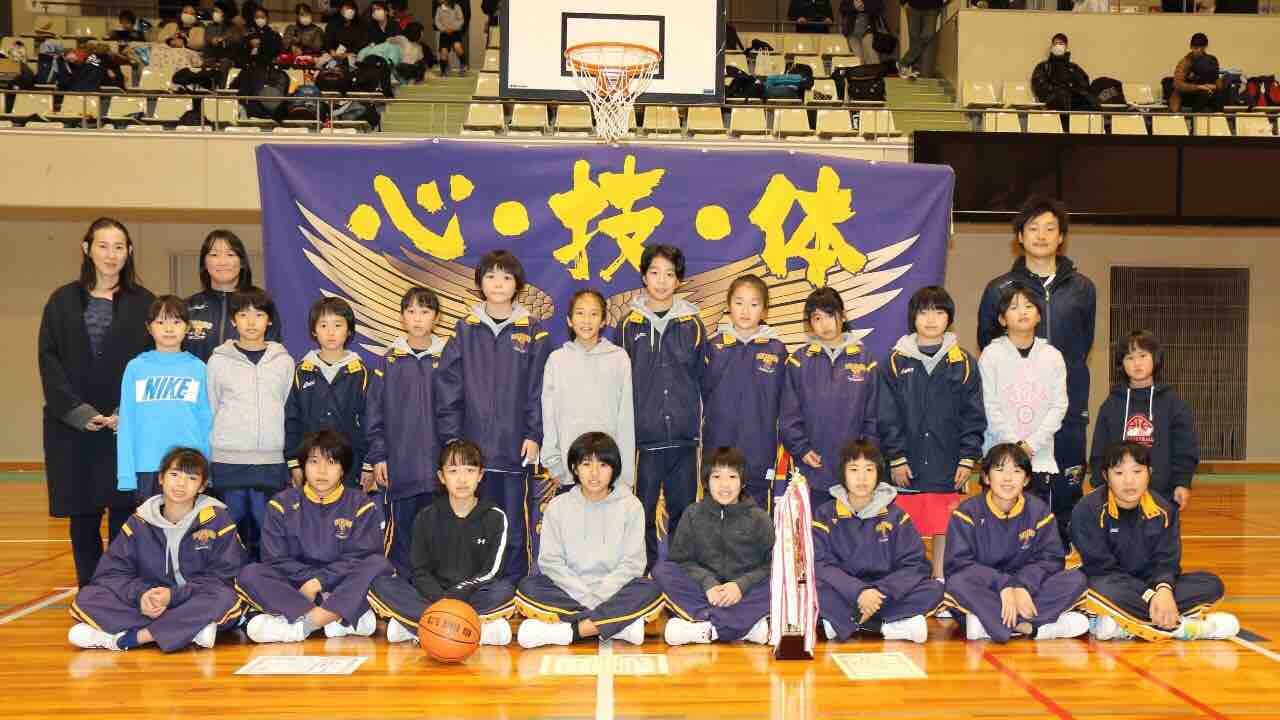 第37回京都ミニバスケットボール選手権大会 決勝トーナメント 女子 ザ イーグルスミニバスケットボールチーム 京都 京田辺