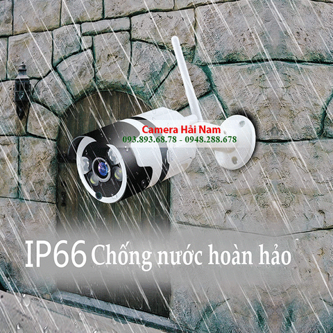 camera wifi ngoai troi chinh hang