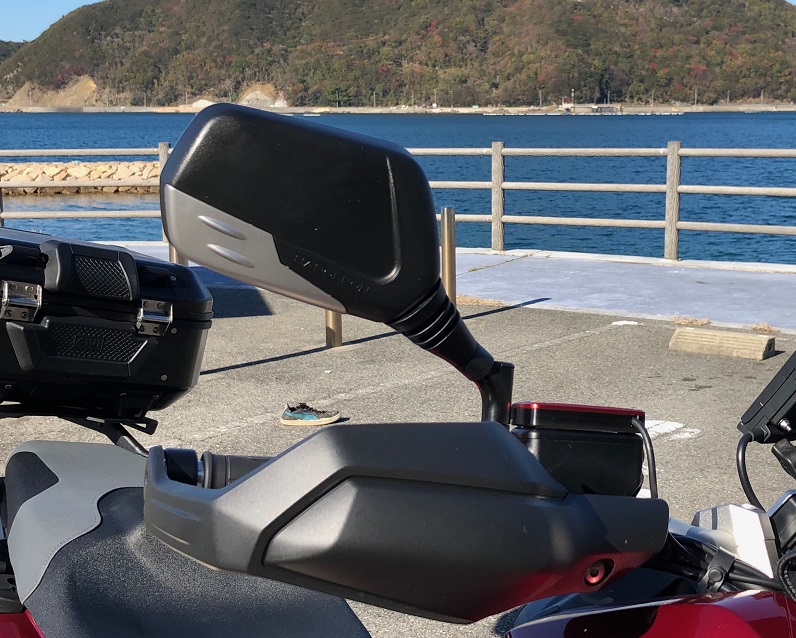 X-ADV ミラーを変えてみた : 人生の扉を開いて（60代も素敵だよ！）