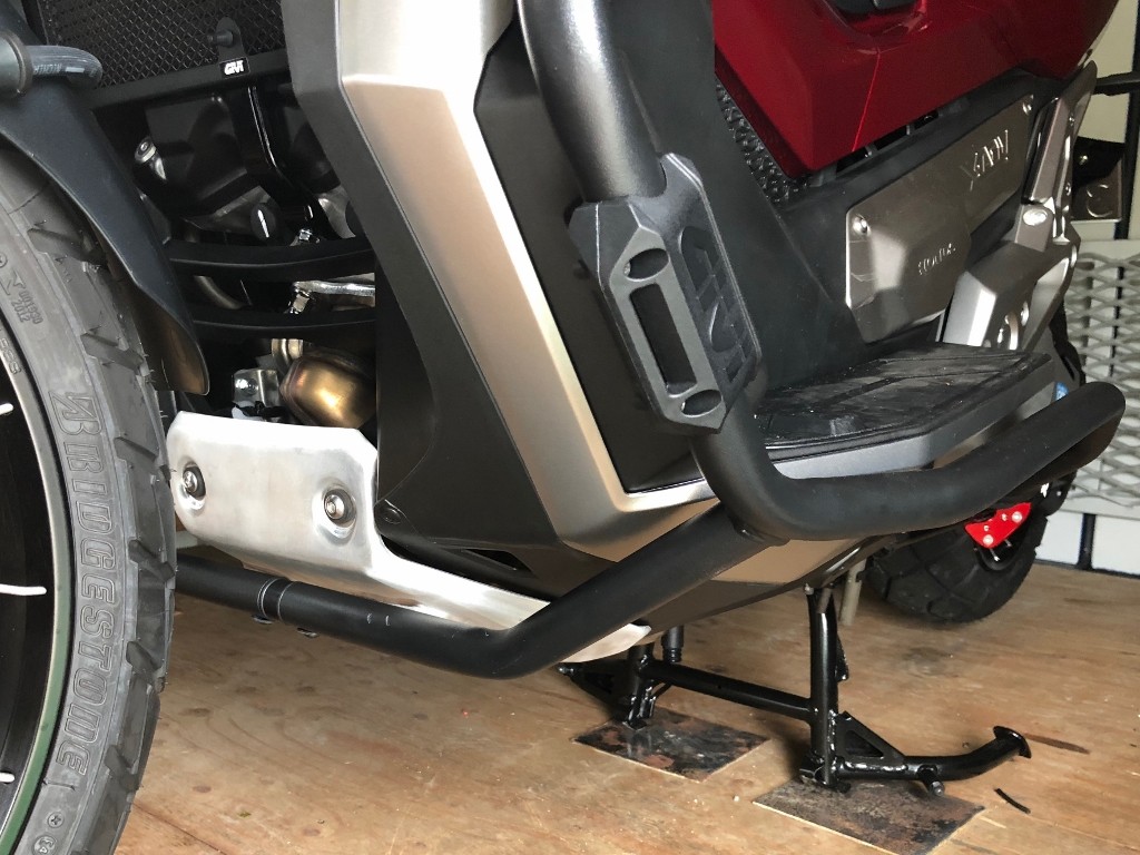 X-ADV サイドガードパイプ・LED補助ライト取付 : 人生の扉を開いて（60 