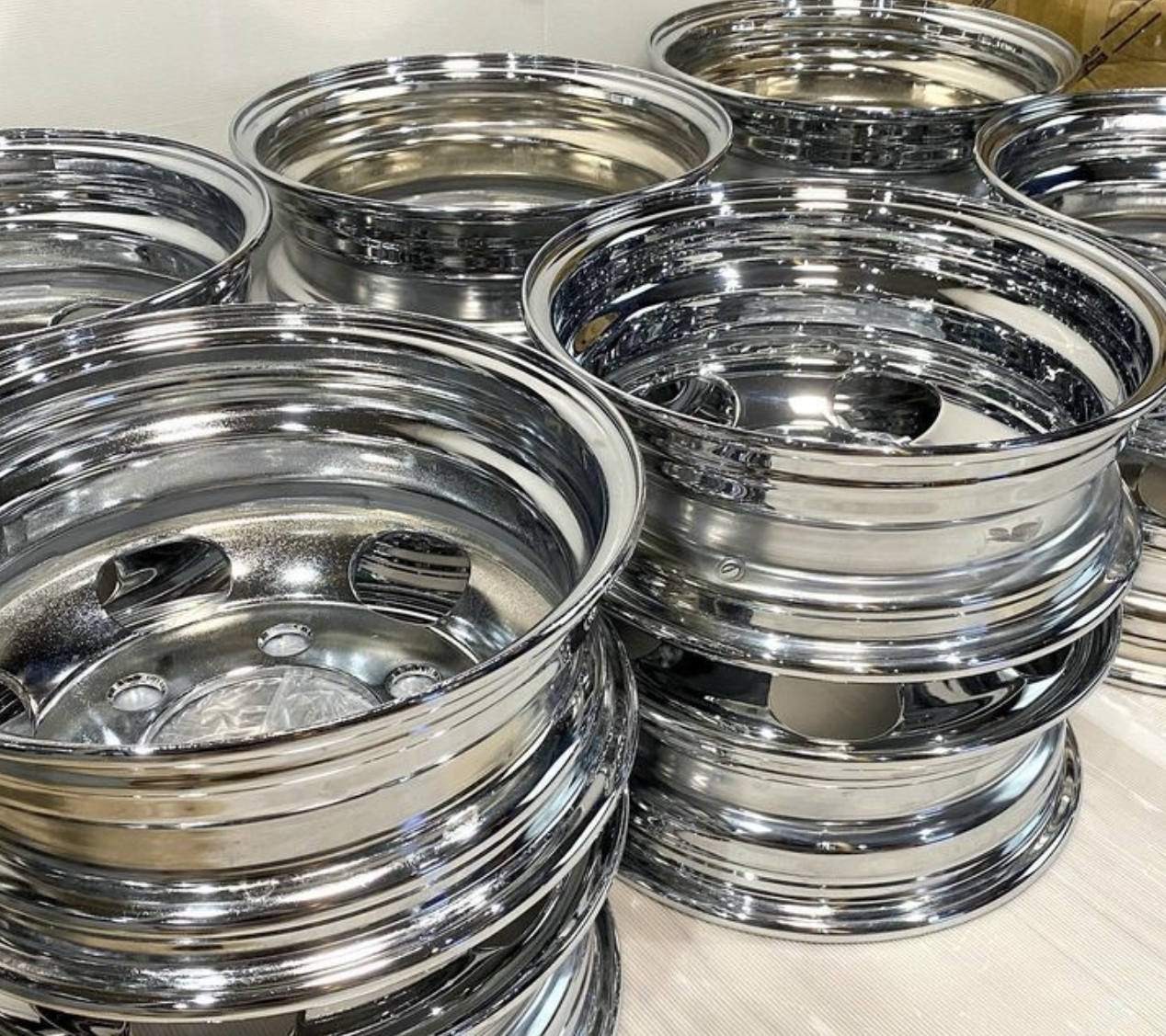 トヨタ カムロード ダブル用6輪 15×5JPCD184＋96 6本セット ホイール 
