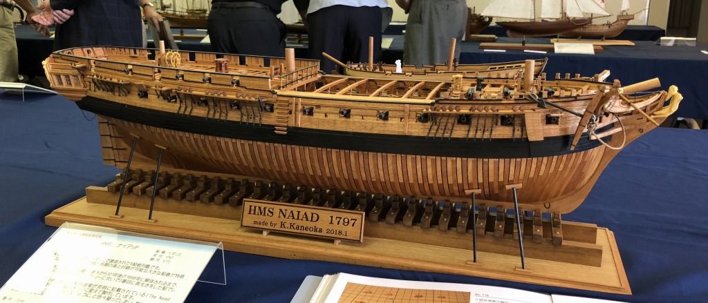 匠の世界を堪能 ザ ロープオーサカ第42回木製帆船模型展 ロープを知る
