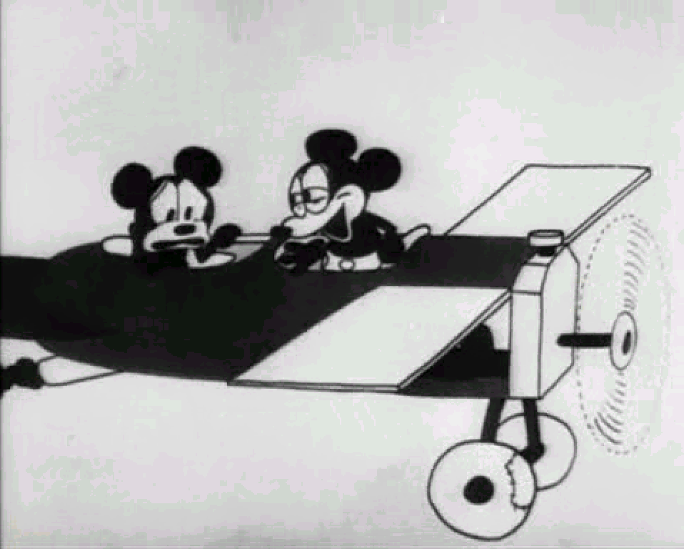 ミッキー初登場 Plane Crazy 1928 The Walt Disney Company