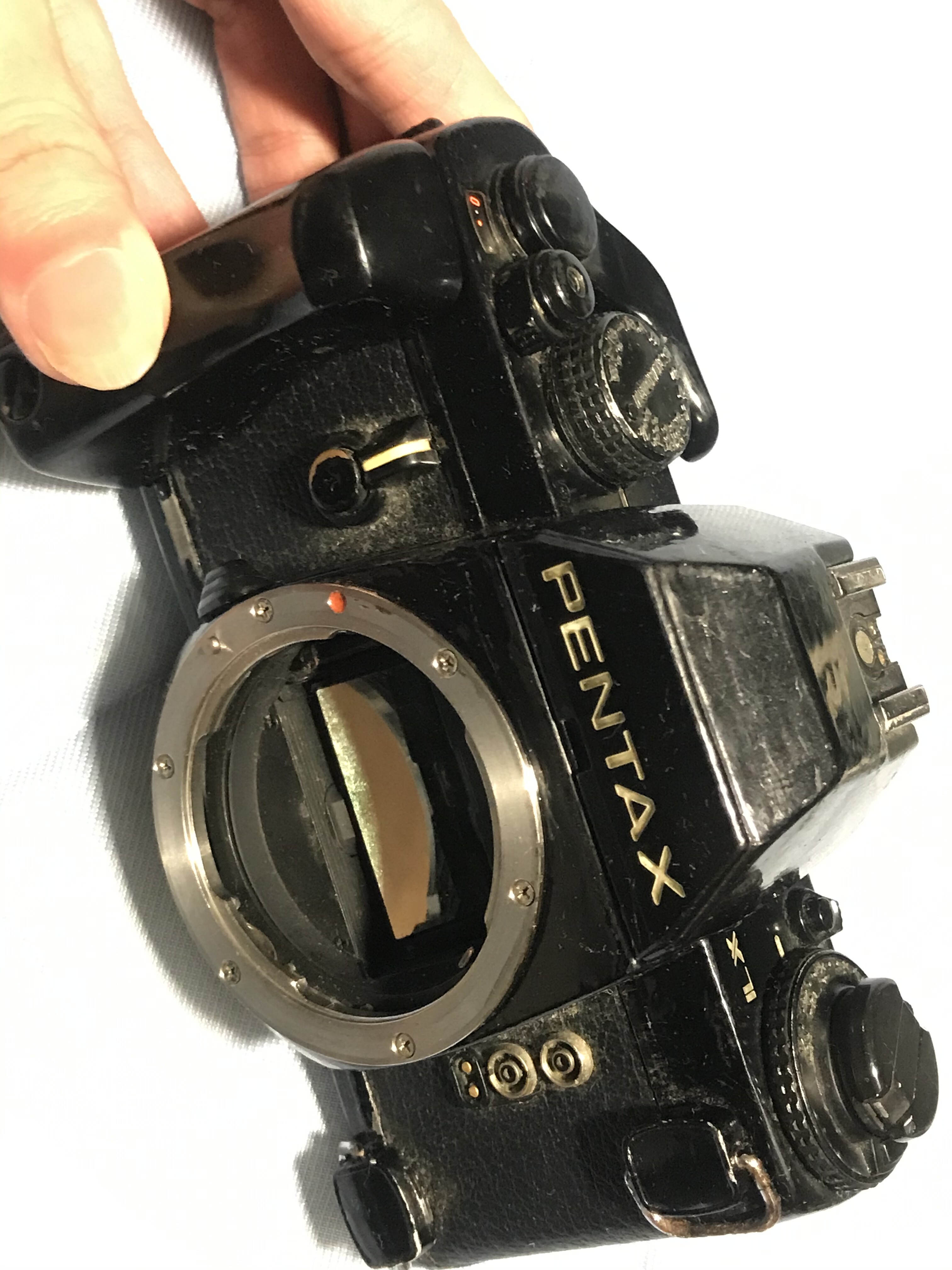 連載シリーズ】PENTAX LXを復活させよう ~その1~ 清掃と 連載シリーズ】PENTAX LXを復活させよう ~その1~ 清掃と