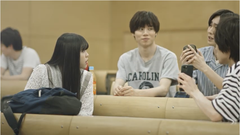 佐藤日向さん 武蔵野銀行 のcmに出演