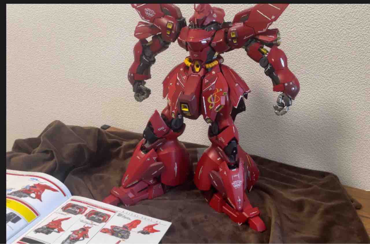 解体匠機サザビー METAL STRUCTURE MSN-04 SAZABI 開封！ Vol.2