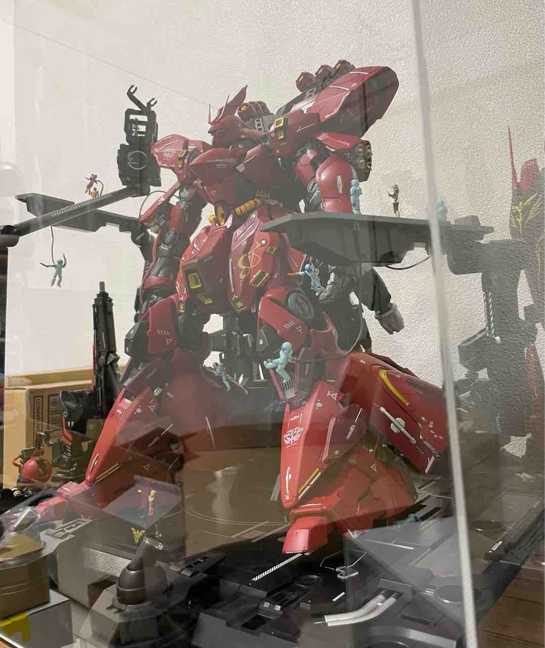 解体匠機サザビー アクリルケース 購入 ポケモン ガンダム おもちゃだらけ アラフィフ たかまる 趣味の部屋