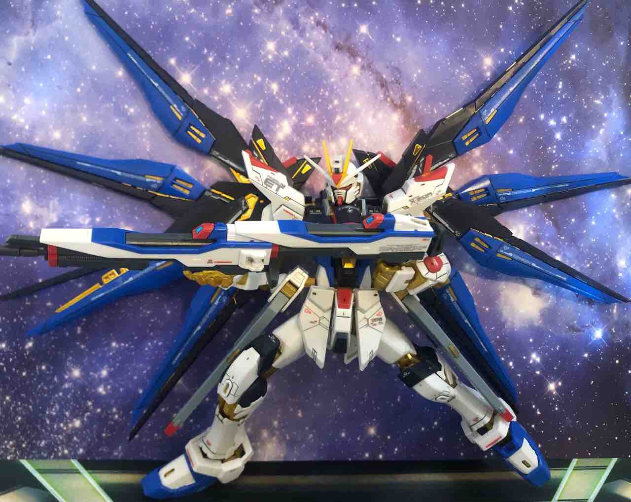 Rg ストライクフリーダムガンダム 1 144 制作日記 Vol ２ おもちゃだらけ 腕時計ずきアラフォーオヤジ たかまる 趣味の小部屋