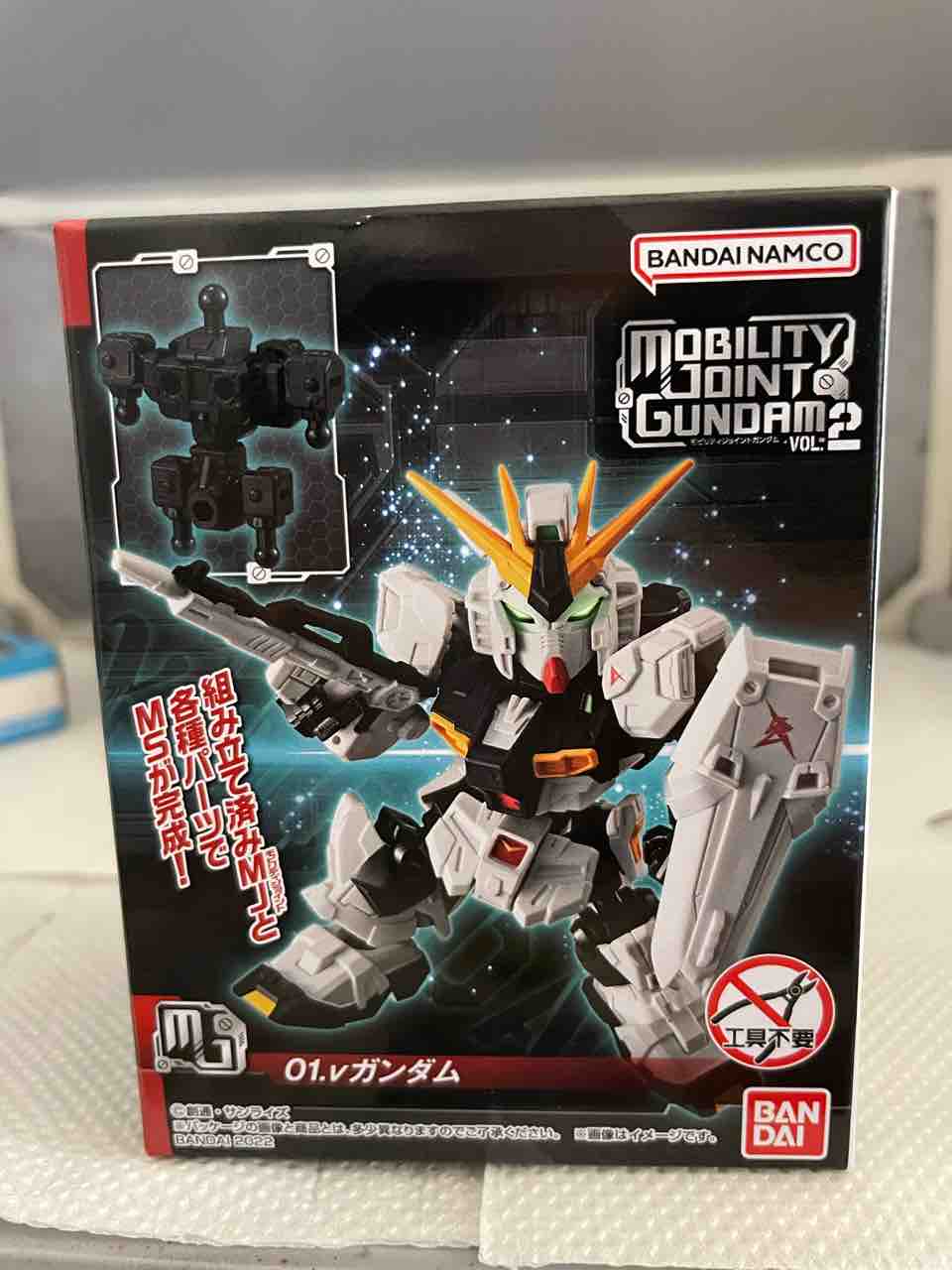 MOBILITY JOINT GUNDAM Vol.2 νガンダム レビュー 全塗装＆組み立て