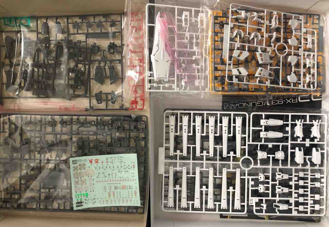 Rg Nガンダム 1 144 制作日記 Vol 1 パール塗装の壁 そして挫折 おもちゃだらけ 腕時計ずきアラフォーオヤジ たかまる 趣味の小部屋