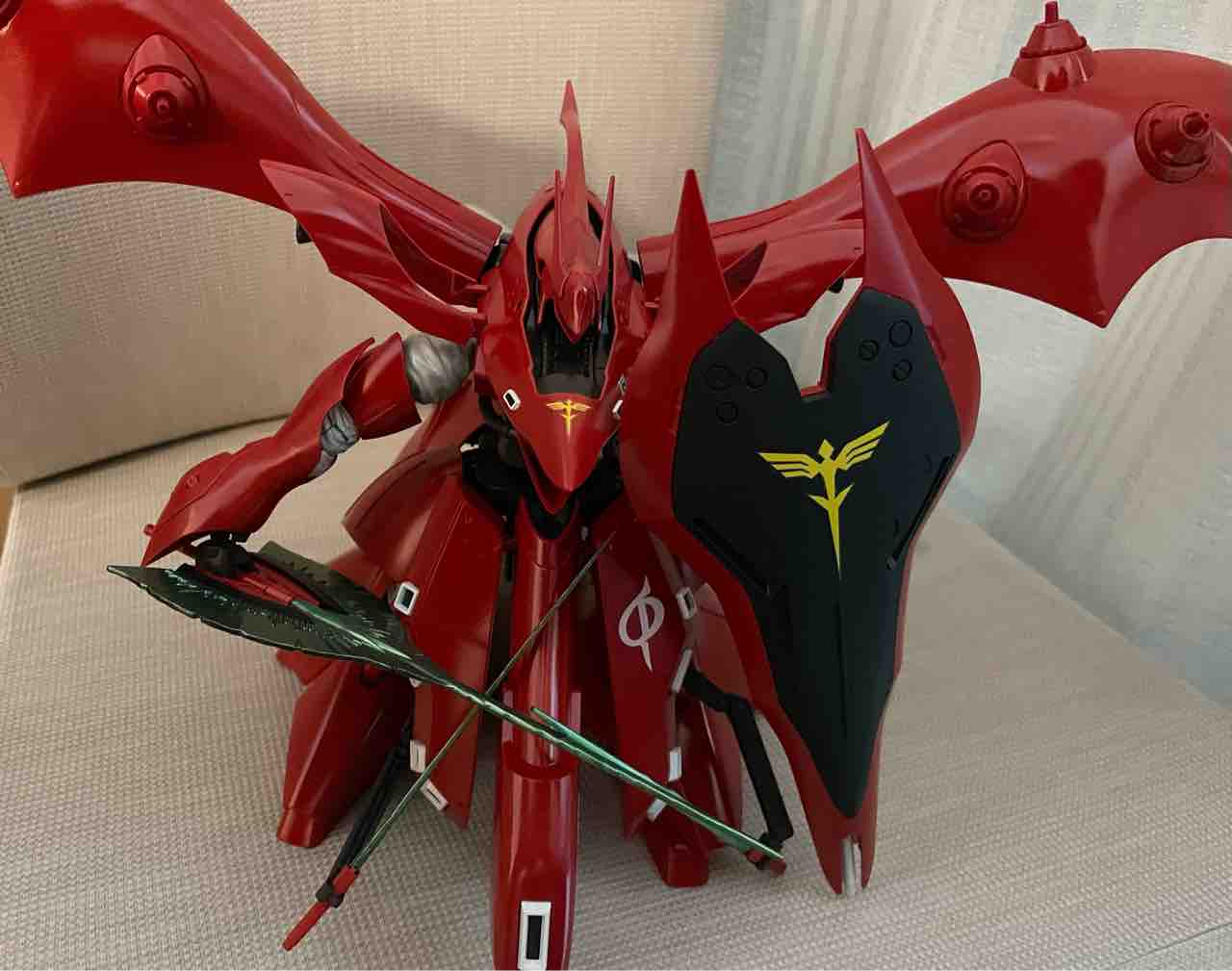 HGUC 1/144 ナイチンゲール 改修塗装完成品 キャンディ 全塗装 全塗装・レビュー】 HGUC 1/144 ナイチンゲール