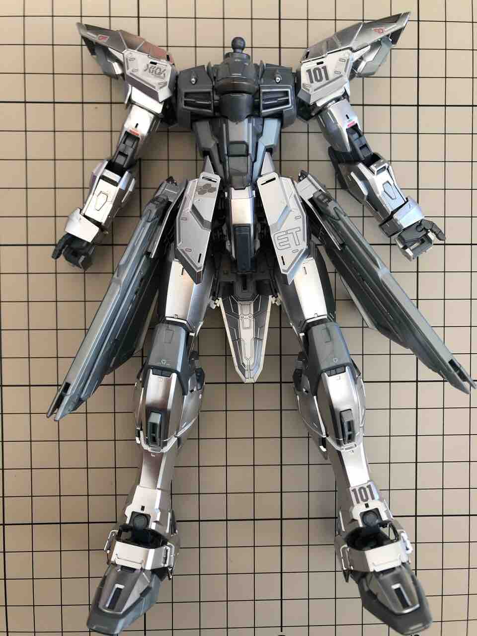 Mg フリーダムガンダム Ver 2 0 シルバーコーティング 制作日記 Vol 3 完成 腕時計 時折 デイトナ マラソン とアラフォーoyazi趣味の小部屋 Mg フリーダムガンダム Ver 2 0 シルバーコーティング 制作日記 Vol 3 完成 腕時計 時折 デイトナ マラソン とアラフォーoyazi趣味の小部屋