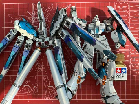 RG ハイニューガンダム （Hi-ν ガンダム） 制作日記 Vol.3