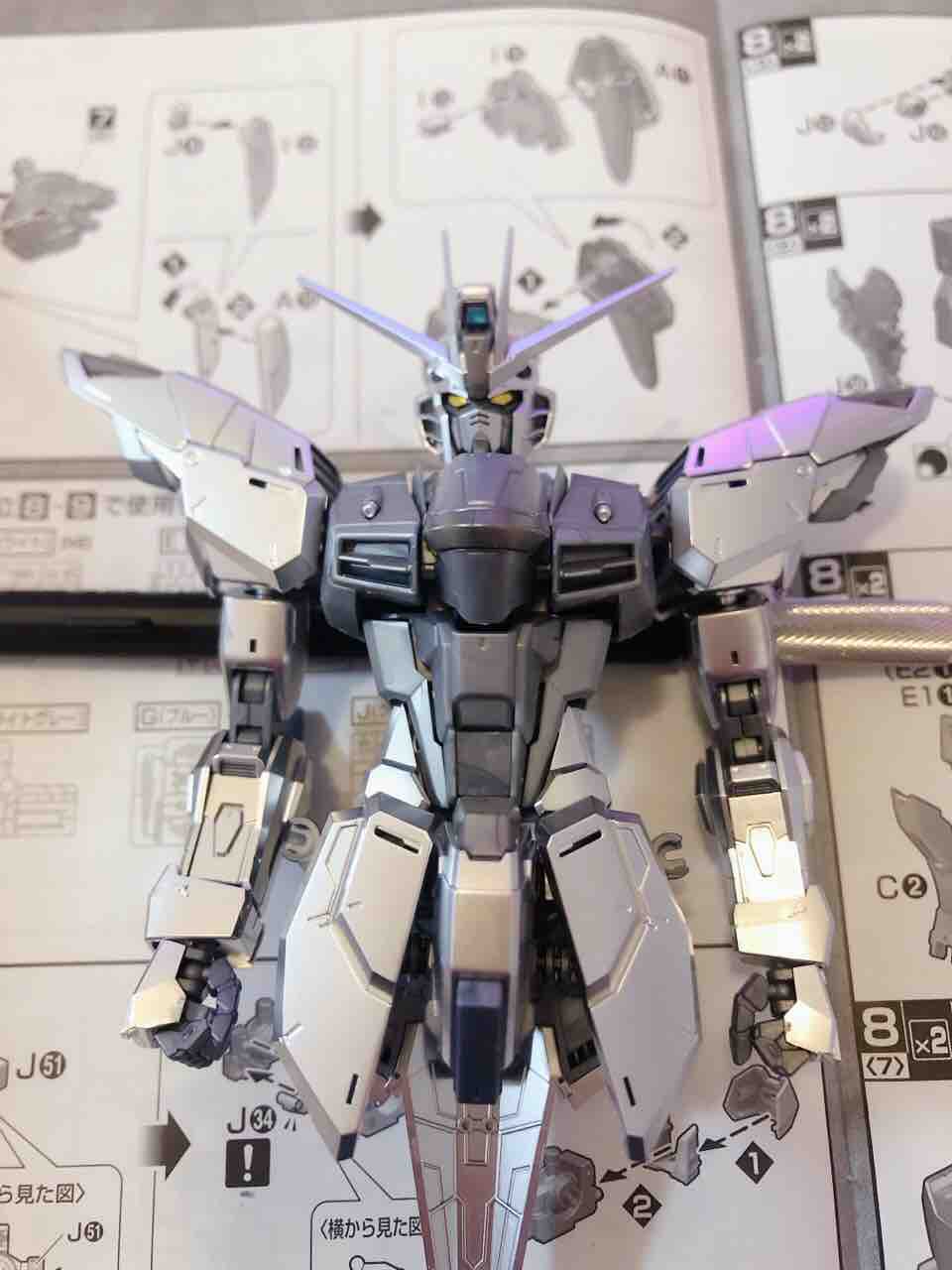 Mg フリーダムガンダム Ver 2 0 シルバーコーティング 制作日記 腕時計 時折 デイトナ マラソン とアラフォーoyazi趣味の小部屋 Mg フリーダムガンダム Ver 2 0 シルバーコーティング 制作日記 腕時計 時折 デイトナ マラソン とアラフォーoyazi趣味の小部屋