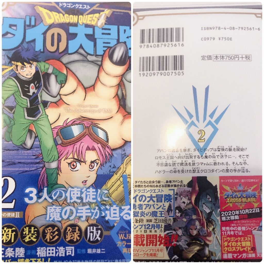 Dragon Quest ダイの大冒険 新装彩録版 2巻 アバンの使徒 を購入して読んだ感想です 腕時計 時折 デイトナ マラソン とアラフォーoyazi趣味の小部屋 Dragon Quest ダイの大冒険 新装彩録版 2巻 アバンの使徒 を購入して読んだ感想です 腕時計 時折 デイトナ マラソン とアラフォーoyazi趣味の小部屋