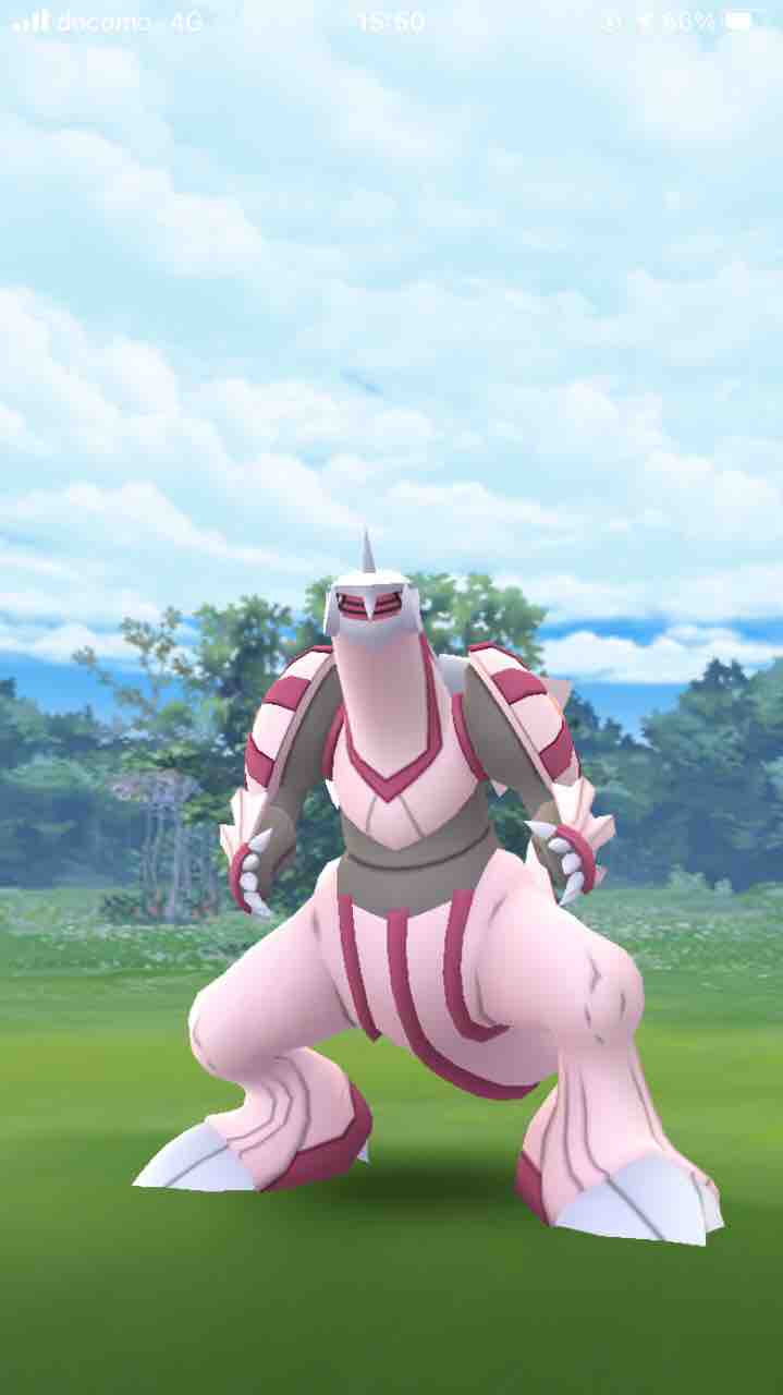 ポケモンgo ウルトラアンロック パート ２ パルキア 色違い わりとガチった結果です ８月１８日 夕刻 追記あり おもちゃだらけ 腕時計ずきアラフォーオヤジ たかまる 趣味の小部屋