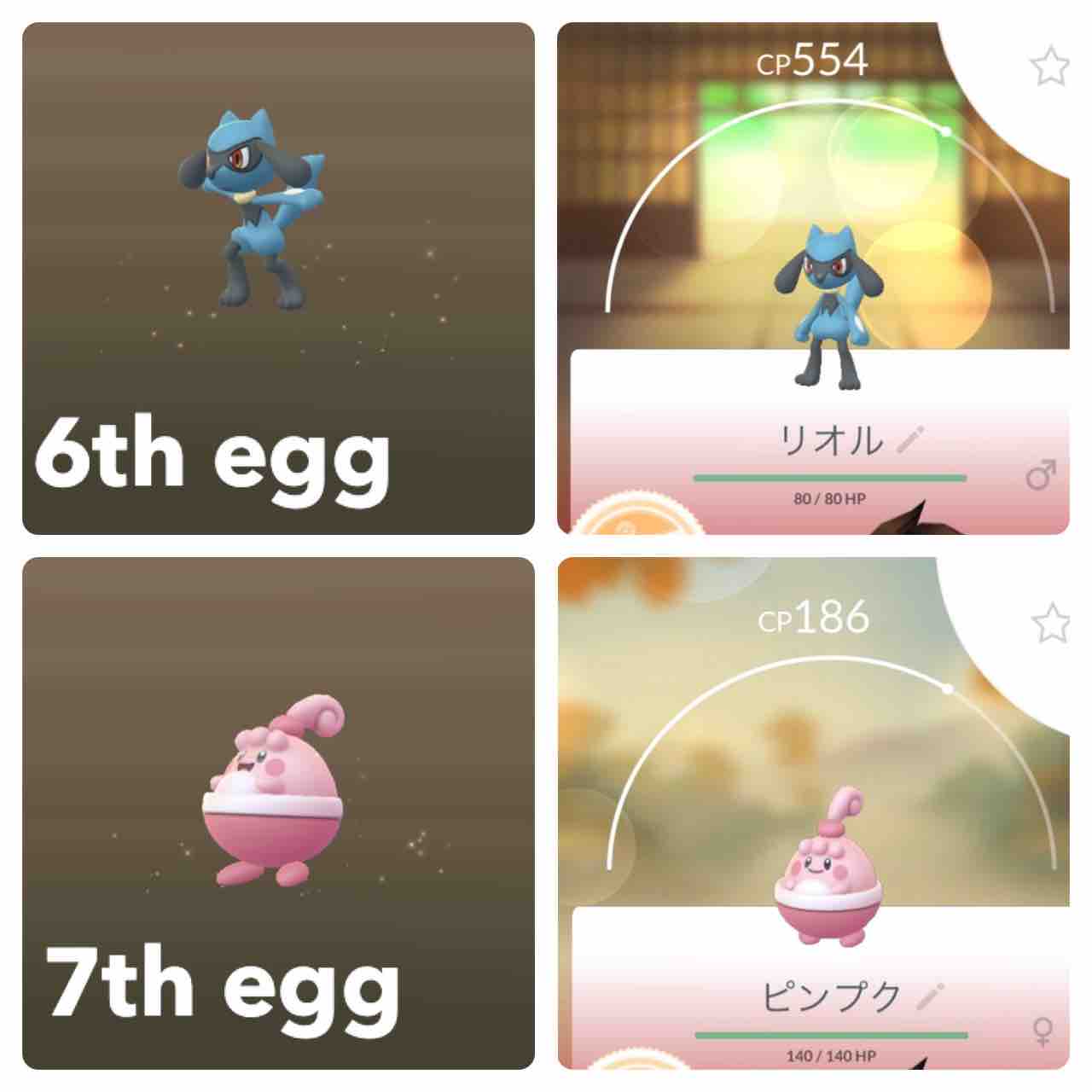 ポケモンgo ダイパリメイクイベント マネネ リオル 色違いを狙い ７kmタマゴを60個以上割った結果 おもちゃだらけ 腕時計ずきアラフォーオヤジ たかまる 趣味の小部屋