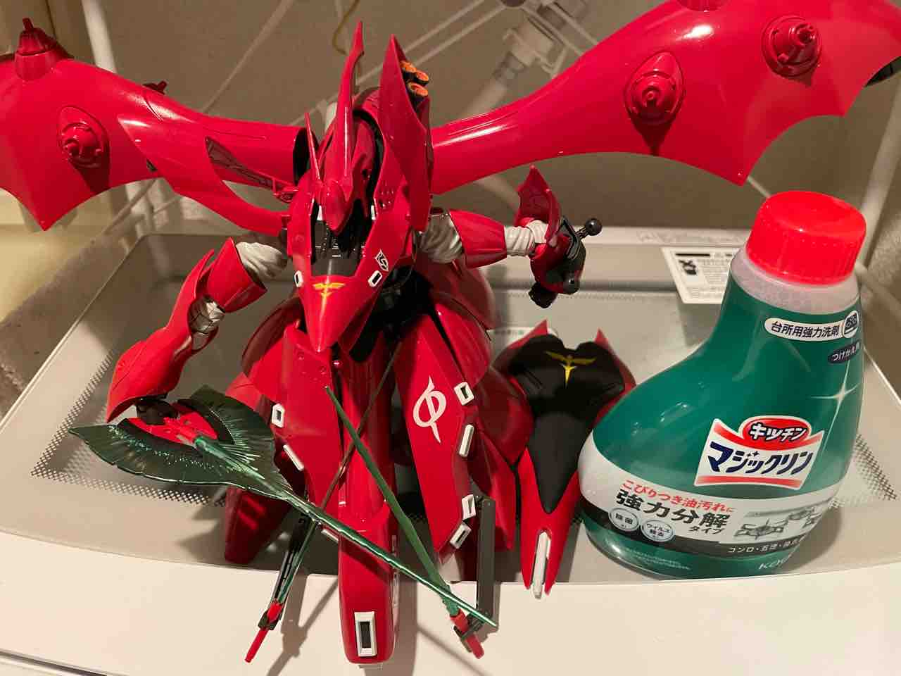 HGUC 1/144 ナイチンゲール リブート キャンディ塗装 ＆ 中研ぎ