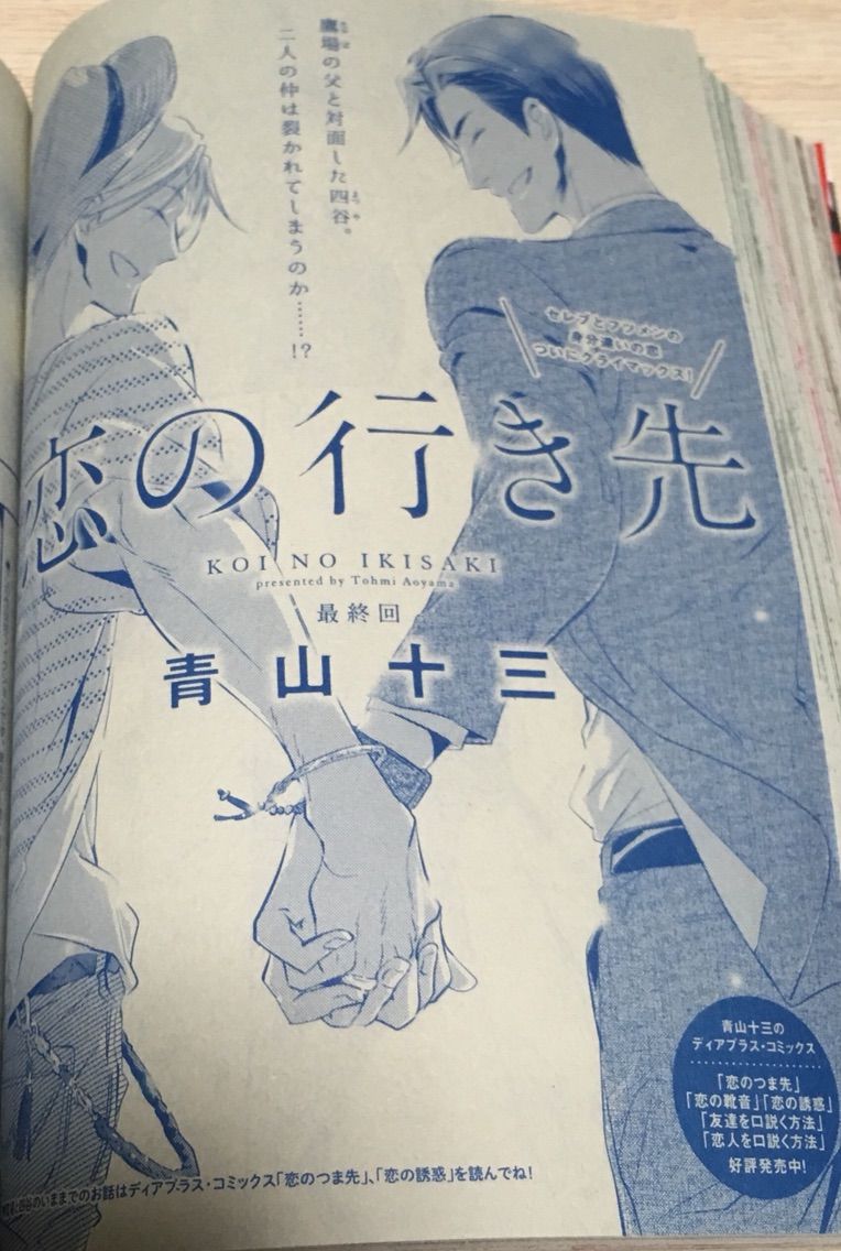 ﾃﾞｨｱﾌﾟﾗｽ10月号 ちょこちょこっと感想 B L 愛をつぶやくblog