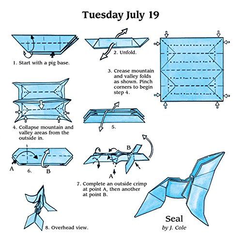 Easy Origami FoldaDay 2016 Calendar pdf 本 に する 本 pdf化 非破壊