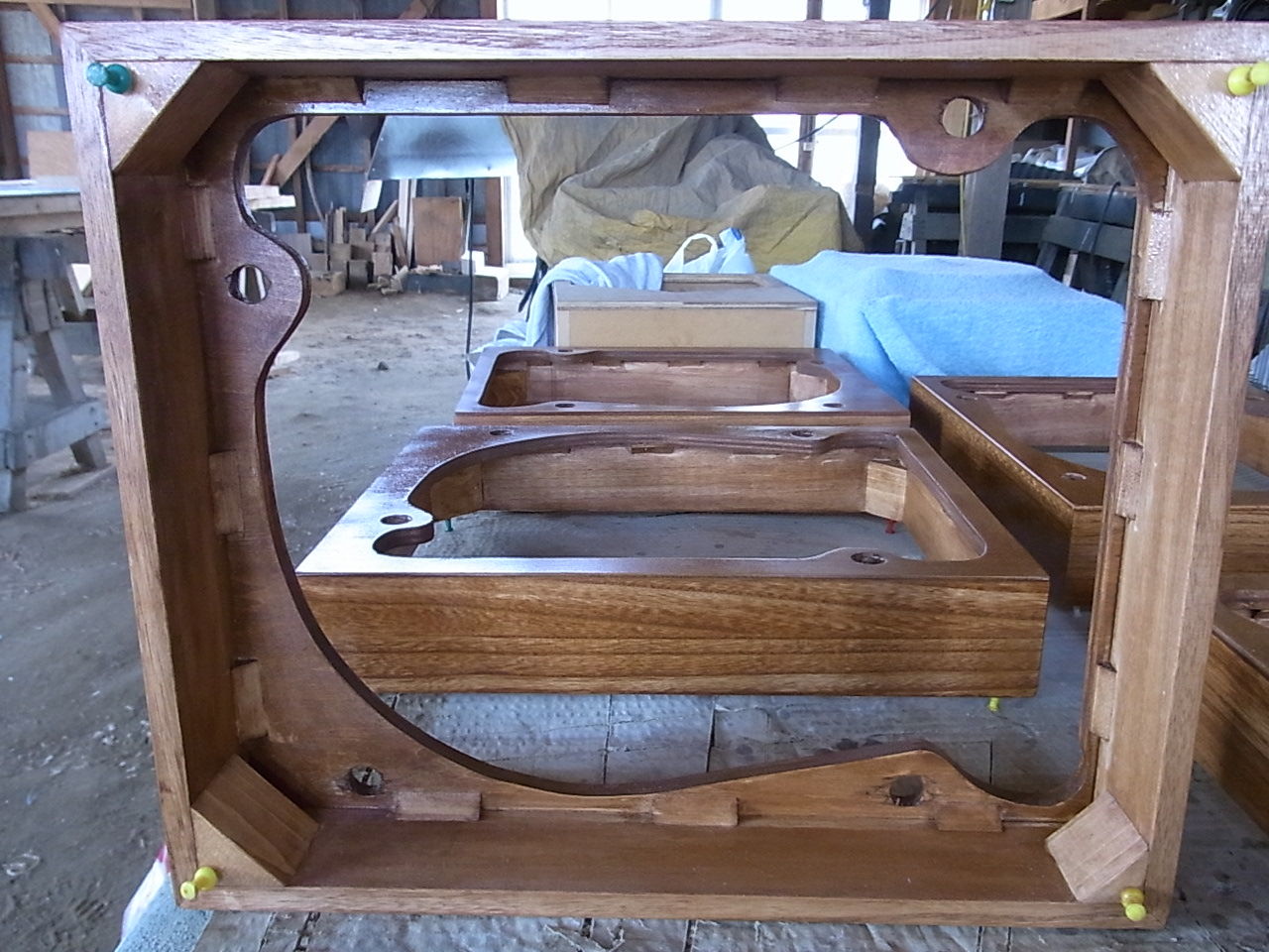 THORENS TD124 T氏製作キャビネット : 銚子の散歩道