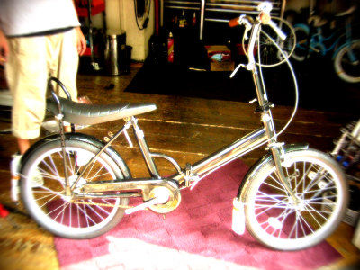 福岡の自転車屋 トートサイクル バナナシート