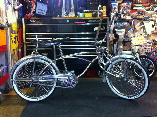 ローチャリ ローライダー 自転車 きれいです。LOW RIDER BICYCLE