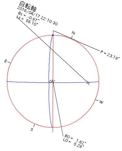 月齢10 1 16 04 17夜 星は空の彼方 月よりも遠く