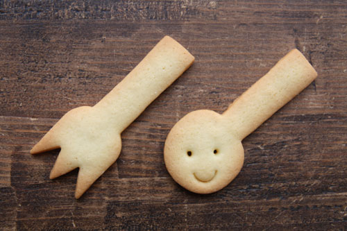 クッキー型 スプーン フォーク 3cookies