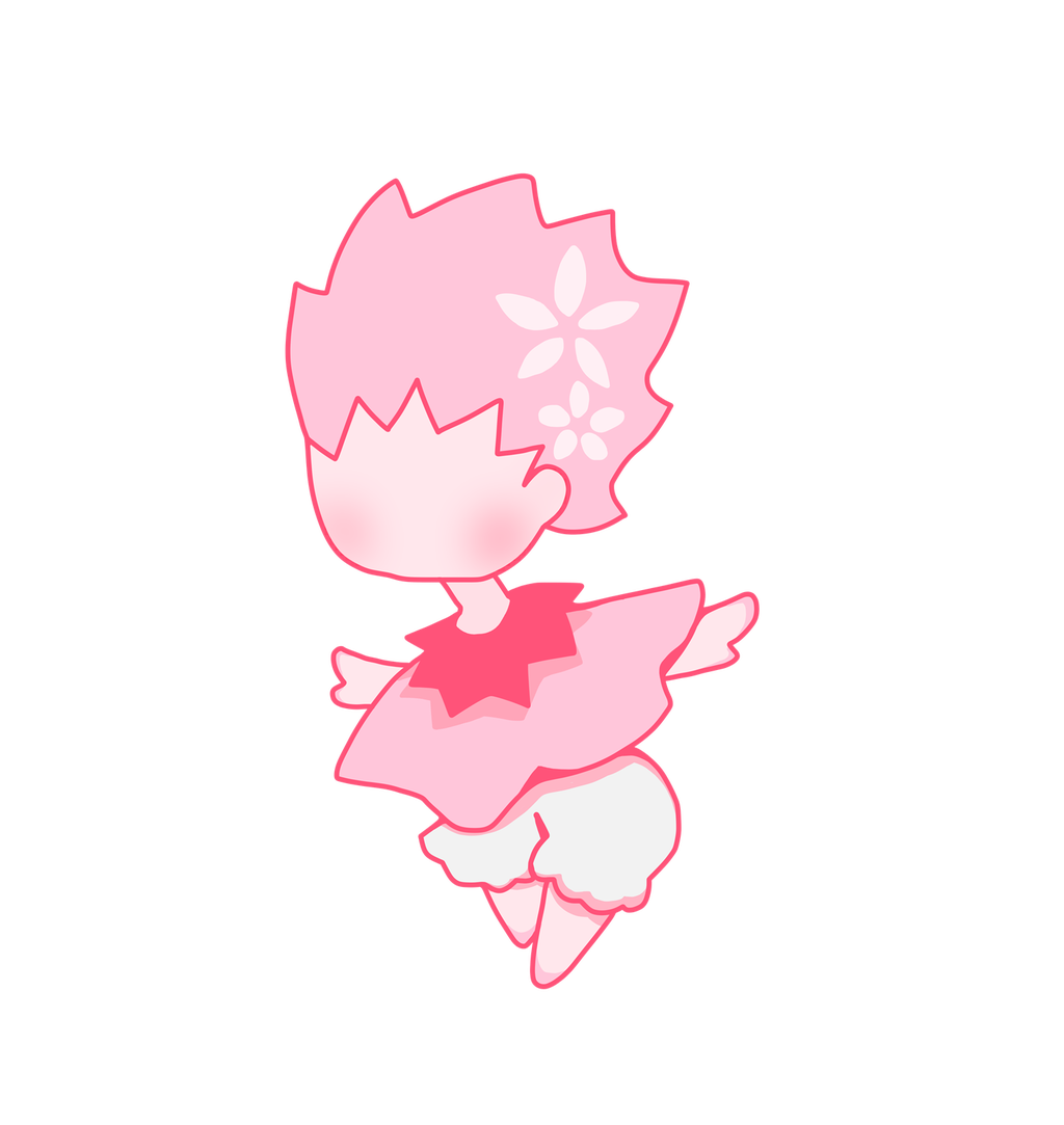 フリー素材 桜の妖精のイラスト ツンブリア紀