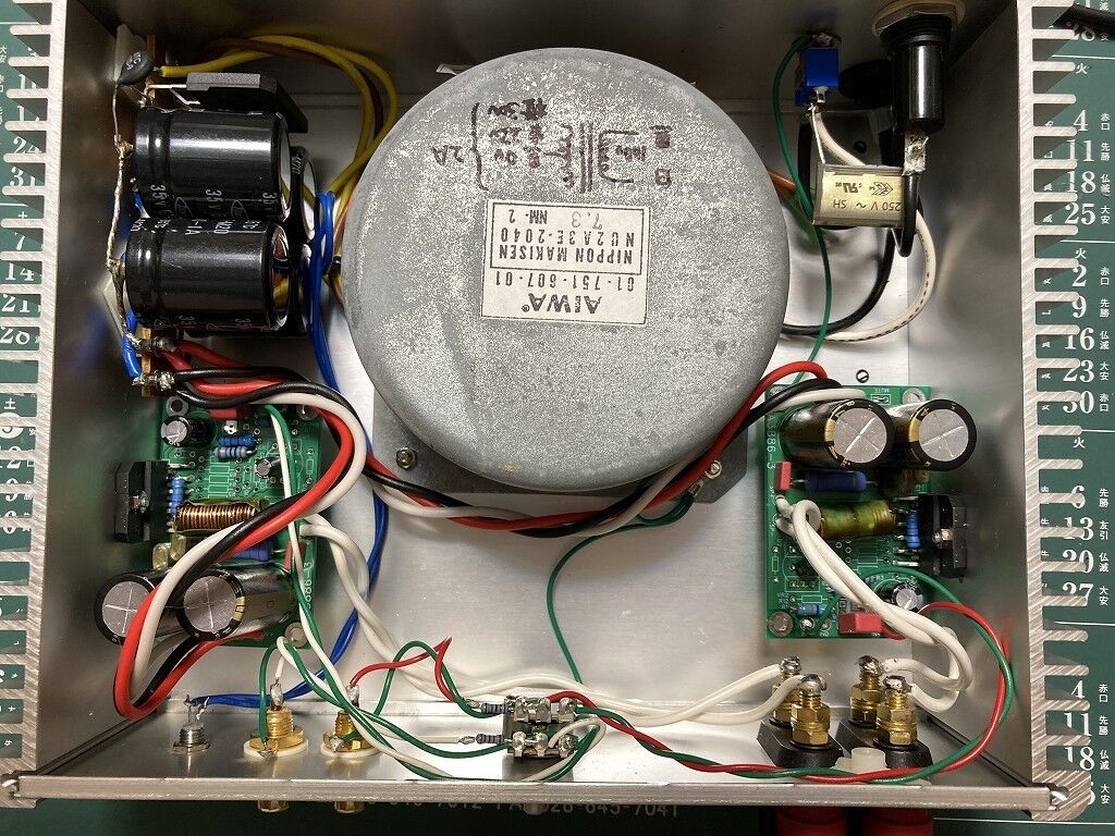 LM3886アンプやっとまとまりました。 : ひでじの手作りオーディオ