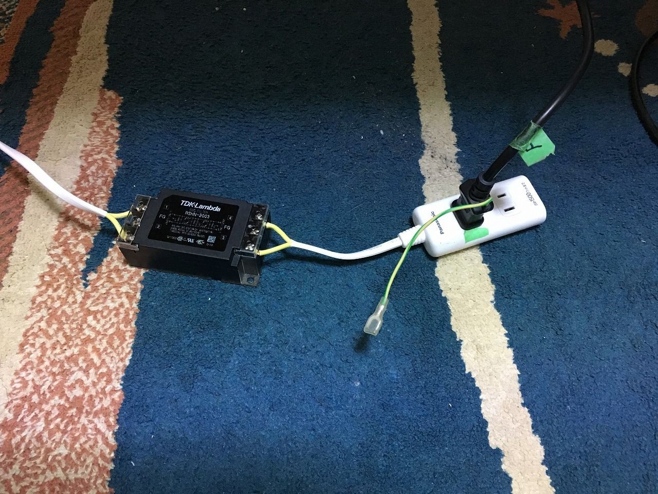 電源ノイズフィルターTDK-Lambdaの効果 : ひでじの手作りオーディオ