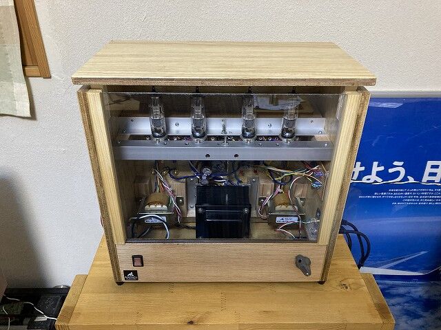 PCL86 をプッシュプルアンプとして完了したい！ : ひでじの手作り