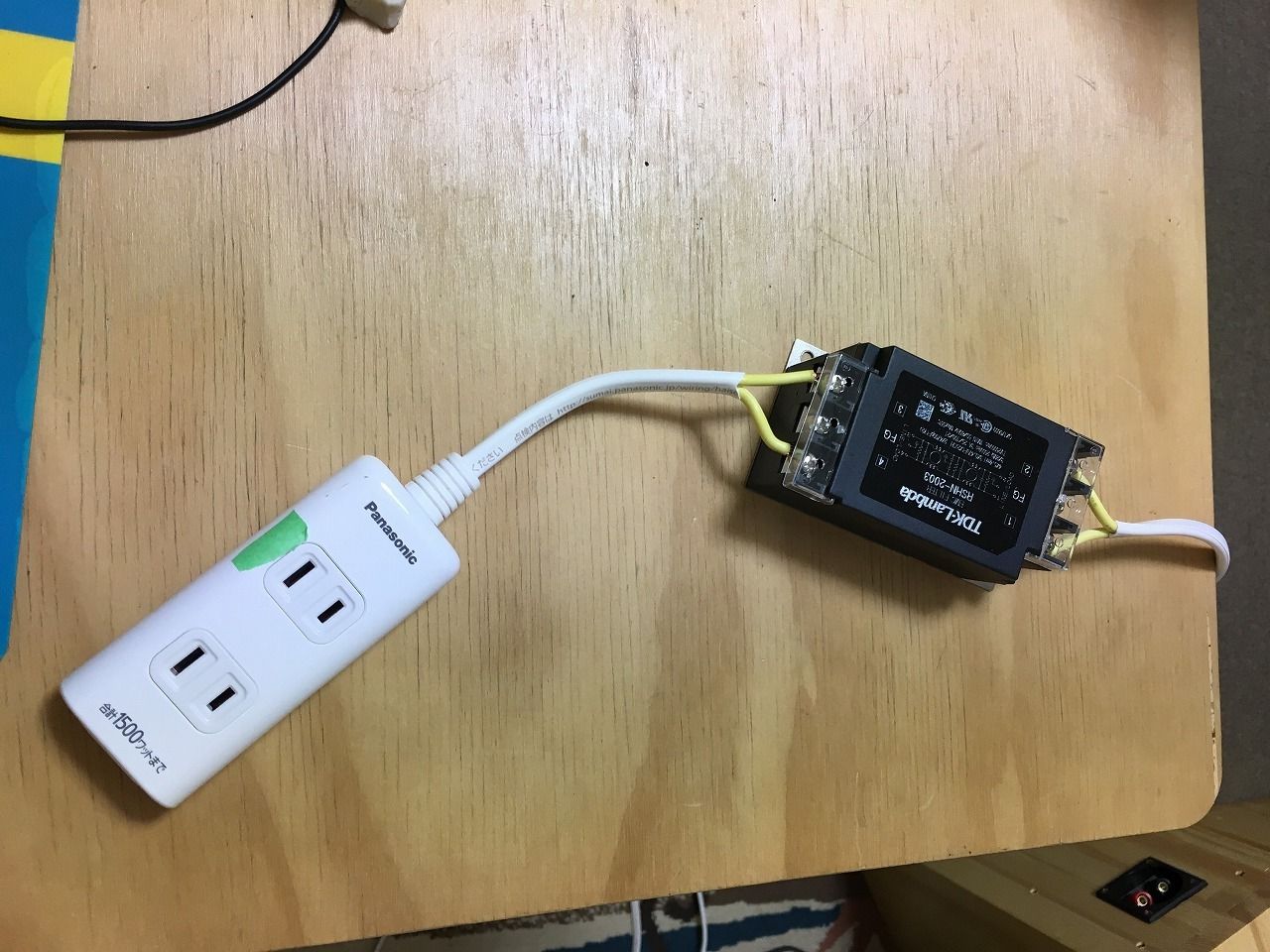 電源ノイズフィルターTDK-Lambdaの効果 : ひでじの手作りオーディオ