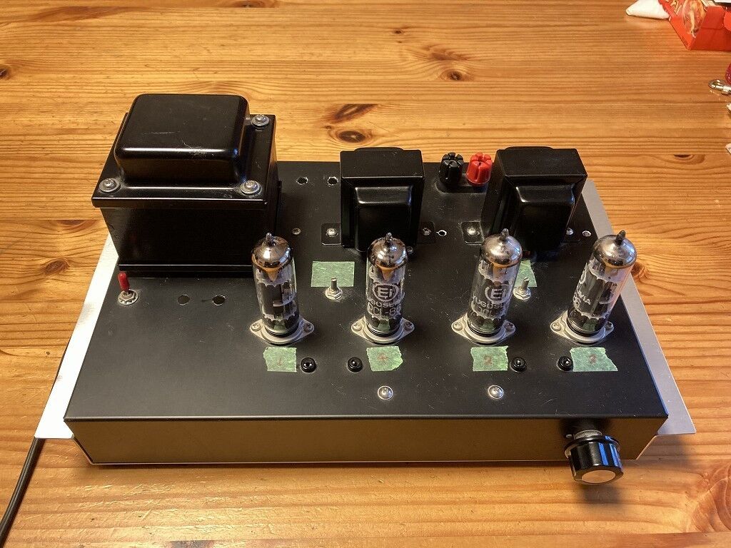 PCL86全段差動アンプのヒーターにNTCサーミスタを入れてみた。5