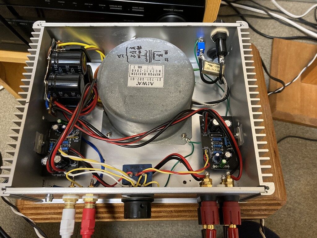 電源トランス 電源トランス壊しちゃいました～（LM3886アンプ） : ひでじの手作り