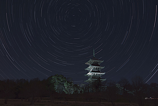 備中国分寺と北天ぐるぐる２