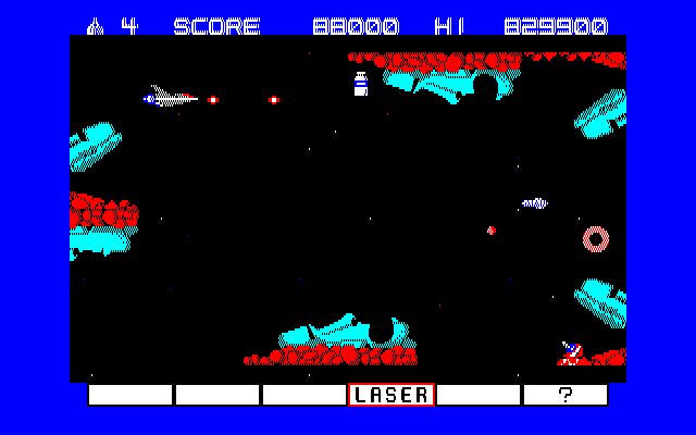 グラディウス for X1 詳細 : パチンコCR銀河鉄道999と80年代レトロゲーム