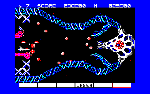 グラディウス for X1 詳細 : パチンコCR銀河鉄道999と80年代レトロゲーム
