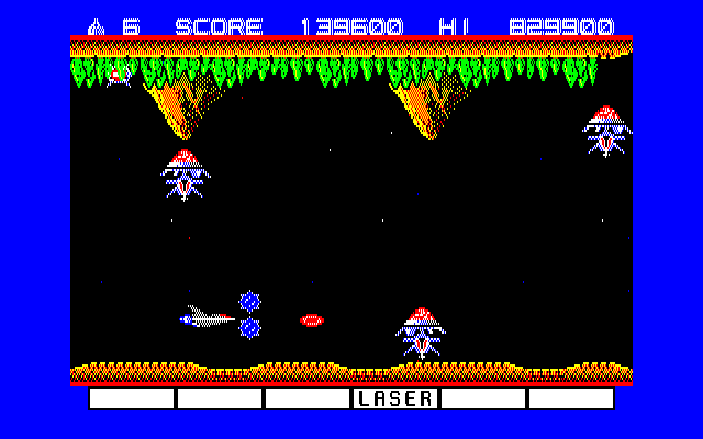 グラディウス for X1 詳細 : パチンコCR銀河鉄道999と80年代レトロゲーム