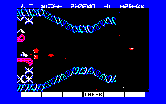 グラディウス for X1 詳細 : パチンコCR銀河鉄道999と80年代レトロゲーム