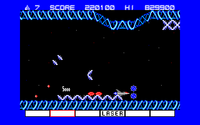 グラディウス for X1 詳細 : パチンコCR銀河鉄道999と80年代レトロゲーム