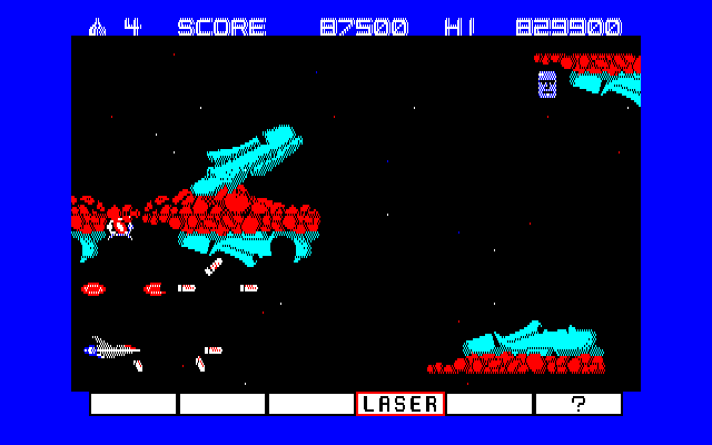 グラディウス for X1 詳細 : パチンコCR銀河鉄道999と80年代レトロゲーム