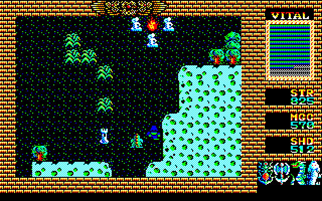 キングス・ナイト・スペシャル　レトロパソコンゲームソフト　PC-8801 5FD キングスナイト」8ビットパソコン機種比較 | ひみつの屋根裏部屋