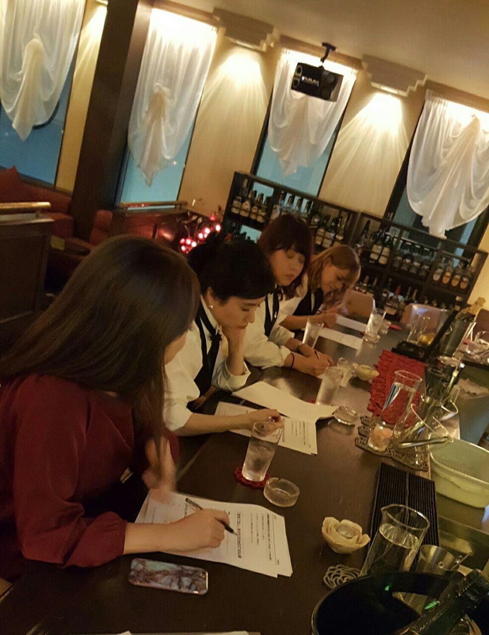 おもてなしエキスパート認定講座 In ティアモ Barstyle Tiamo