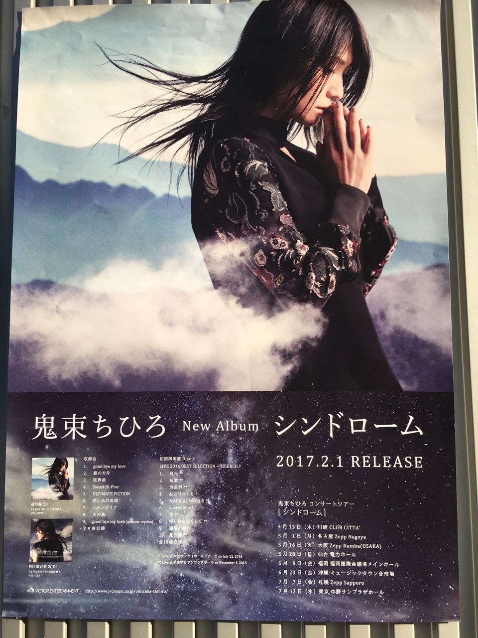 鬼束ちひろ コンサートツアー シンドローム 天空更蓝 鬼束ちひろ コンサートツアー シンドローム 天空更蓝