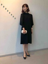 FLICKA パールバックリボンワンピース : Tiara Lachic店 の宝石箱